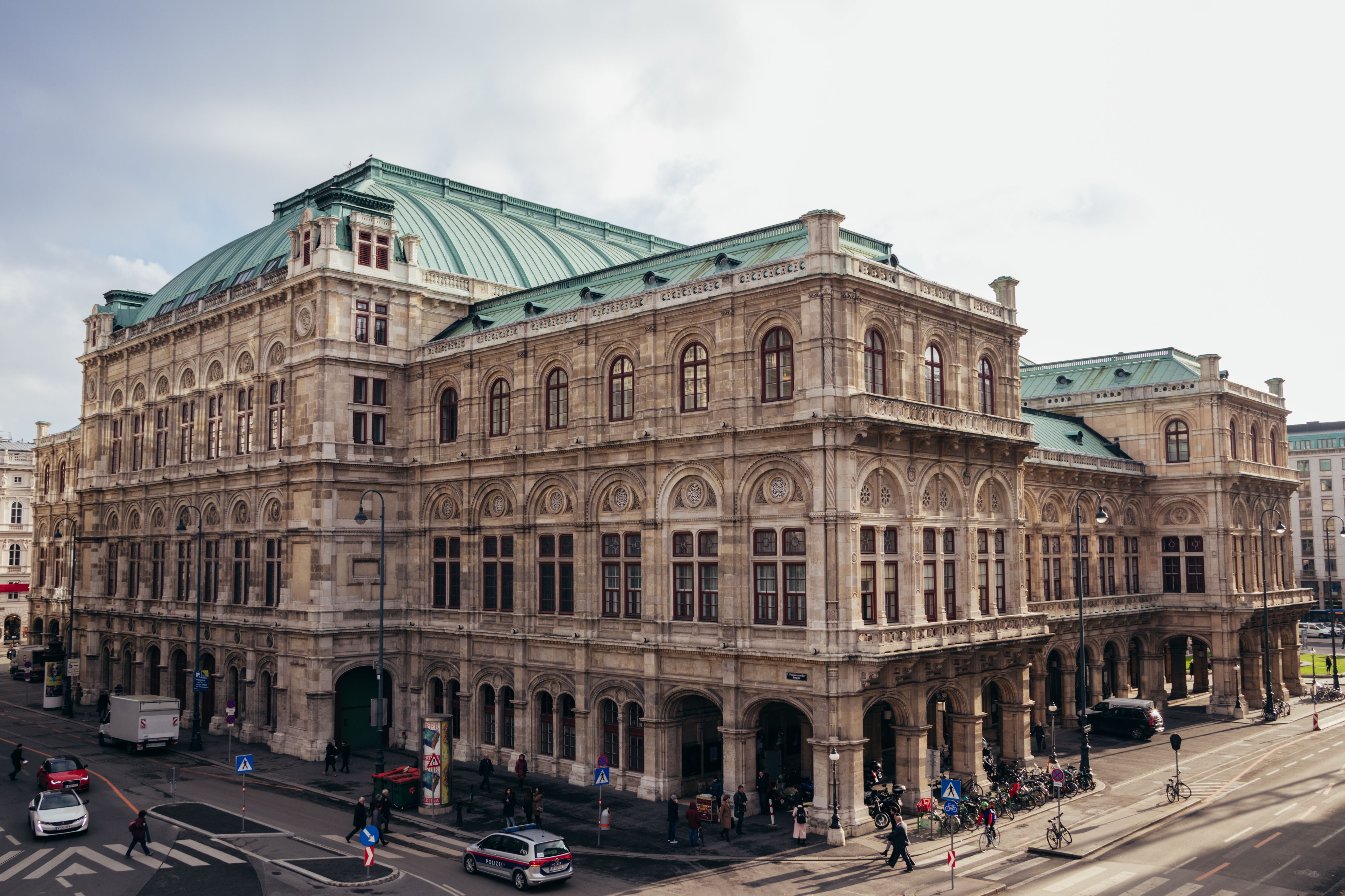 The Vienna State Opera, one of the city's grand cultural landmarks.